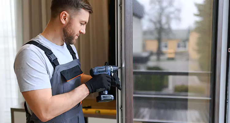 Sliding Screen Door Handle Repair in Riviera Beach, FL