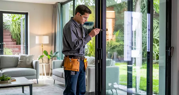 Sliding Door Jamb Lock Repair in Riviera Beach, FL