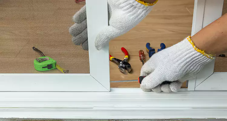 Sliding Glass Door Off Rails Repair in Riviera Beach, FL