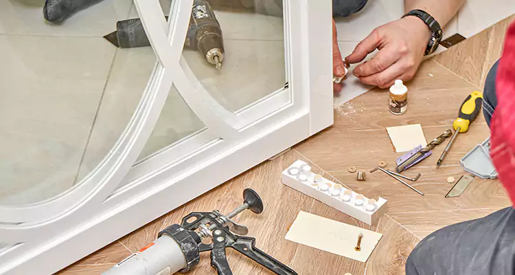 Interior Patio Door Casing Repair in Riviera Beach, FL